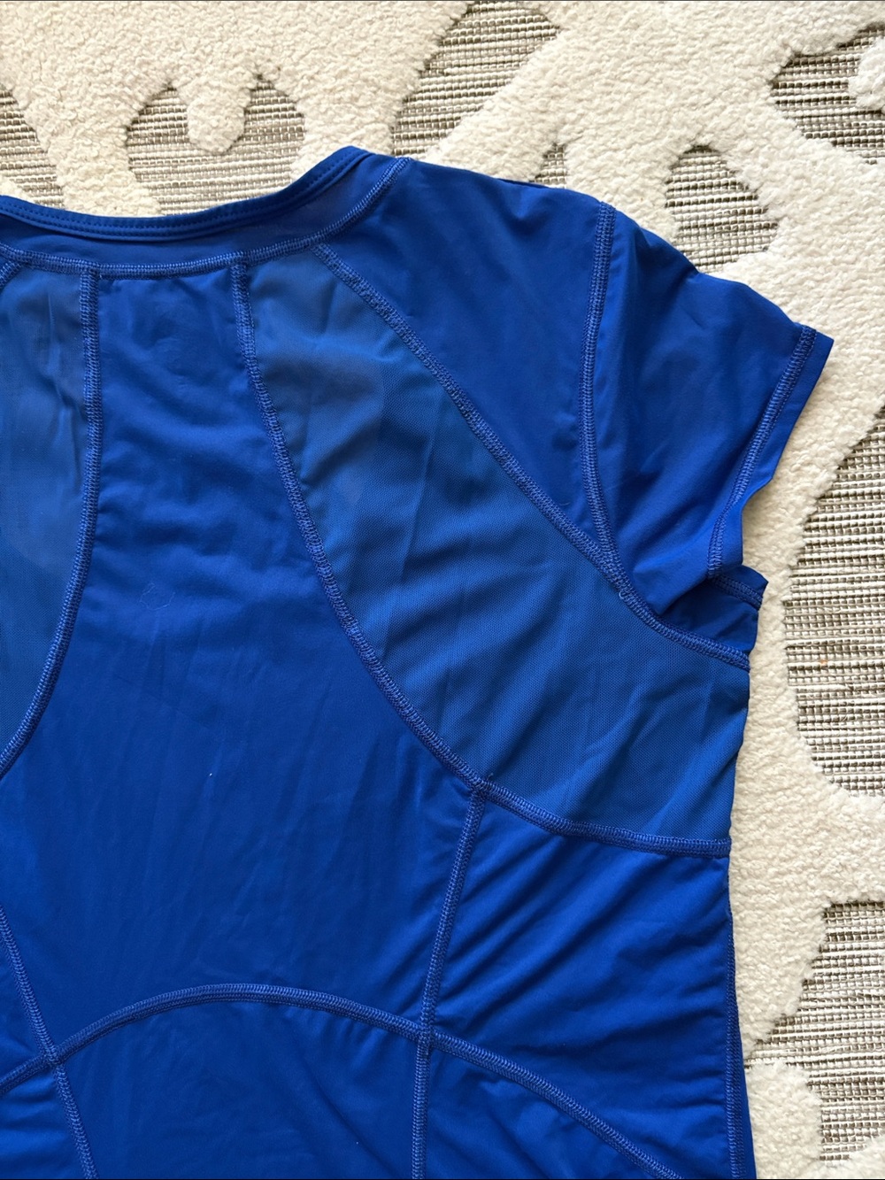 Zella Royal Blue Short Sleeve Performance Tee - Picture 4 of 5